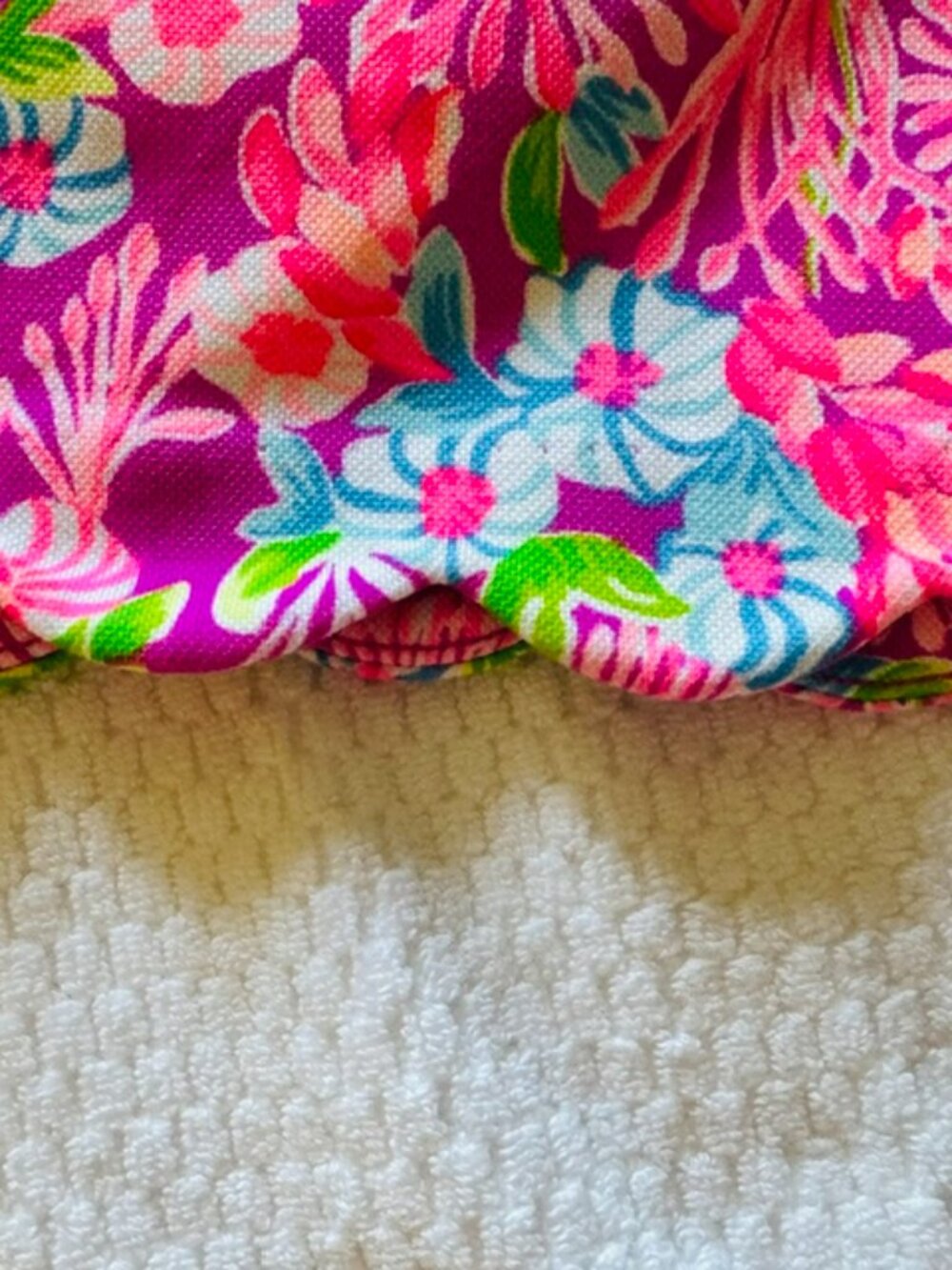 NWT Lilly Pulitzer Buttercup Knit Shorts Moms‎ The Word Amethyst Size 8 - Picture 8 of 9